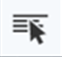 ReadSpeaker Read of Hover icon (arrow over horizontal lines) in Blackboard.