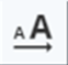 ReadSpeaker Enlarge Text icon (small letter A with arrow pointing to big letter A) in Blackboard.